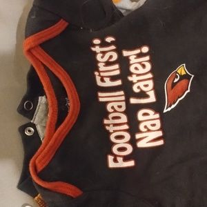 Cute Arizona Cardinals Baby Onesie